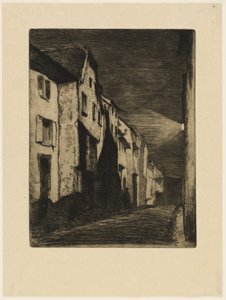 Saverne utca alkotó: James Abbott McNeill Whistler