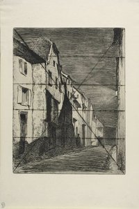 Saverne utca alkotó: James Abbott McNeill Whistler