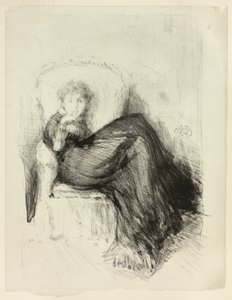 Tanulmány: Maud ülve alkotó: James Abbott McNeill Whistler