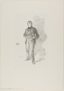 1. számú tanulmány: Mr. Thomas Way alkotó: James Abbott McNeill Whistler