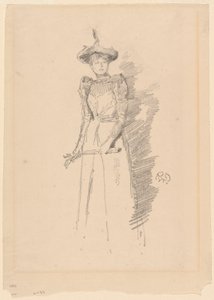Velúr kesztyű alkotó: James Abbott McNeill Whistler
