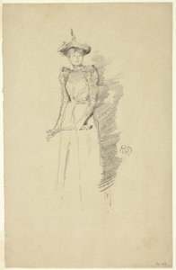 Velúr kesztyű alkotó: James Abbott McNeill Whistler