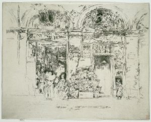 Napraforgó, St Germain piac, Párizs alkotó: James Abbott McNeill Whistler