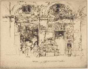 Napraforgók, Rue des Beaux-Arts alkotó: James McNeill Whistler