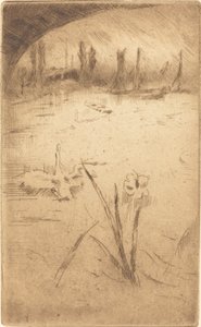 Swan és Iris alkotó: James Abbott McNeill Whistler