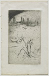 Hattyú és írisz alkotó: James McNeill Whistler