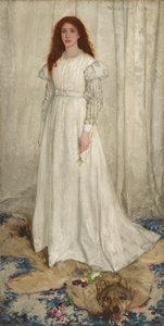 Szimfónia fehérben, 1. szám: A fehér ruhás lány alkotó: James McNeill Whistler
