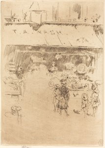 T.A. Nash gyümölcsboltja alkotó: James Abbott McNeill Whistler
