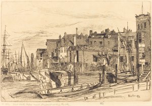 Temzei rendőrség alkotó: James Abbott McNeill Whistler