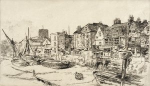 „Ádám és Éva”, Old Chelsea alkotó: James McNeill Whistler