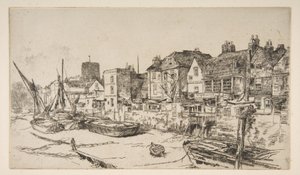 Az „Ádám és Éva”, Old Chelsea alkotó: James McNeill Whistler