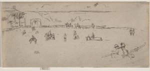 A szökdécselő ló alkotó: James McNeill Whistler