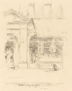 A hentes kutyája alkotó: James Abbott McNeill Whistler