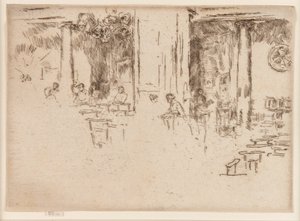 A templom – Brüsszel (imádás) alkotó: James Abbott McNeill Whistler