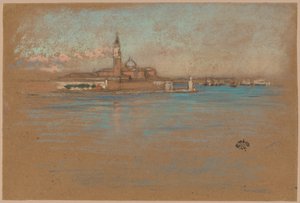 A San Giorgio Maggiore-templom alkotó: James McNeill Whistler