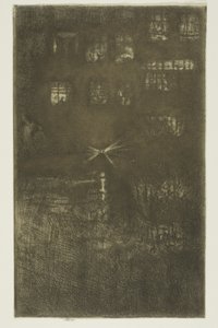 A Táncház: Noktürn alkotó: James Abbott McNeill Whistler