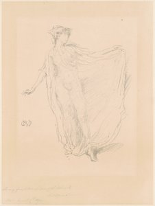 A Táncoló Lány alkotó: James Abbott McNeill Whistler