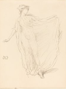 A Táncoló Lány alkotó: James Abbott McNeill Whistler