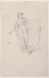 A táncoslány alkotó: James McNeill Whistler