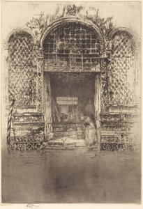Az ajtónyílás alkotó: James McNeill Whistler