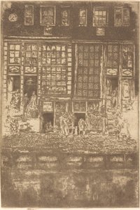 A hímzett függöny alkotó: James Abbott McNeill Whistler