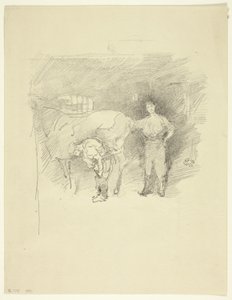 A patkolókovácsok alkotó: James Abbott McNeill Whistler