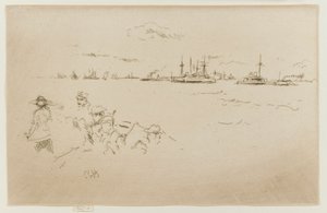 A flotta: Monitorok alkotó: James Abbott McNeill Whistler