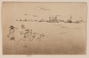 A flotta: Monitorok alkotó: James Abbott McNeill Whistler