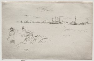 A flotta: Monitork alkotó: James McNeill Whistler