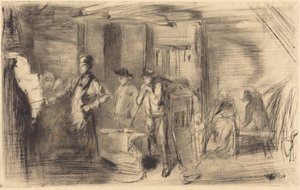 A kovácsműhely alkotó: James McNeill Whistler
