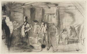 A kovácsműhely alkotó: James McNeill Whistler