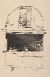 A Kovácsműhely, a Sárkány-átjáró alkotó: James McNeill Whistler