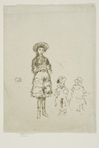 A kis nővér, Grays fogadó alkotó: James Abbott McNeill Whistler