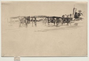 A Kis Putney, 1. szám alkotó: James McNeill Whistler