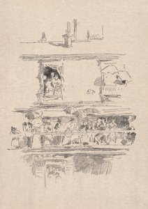 A hosszú erkély alkotó: James McNeill Whistler