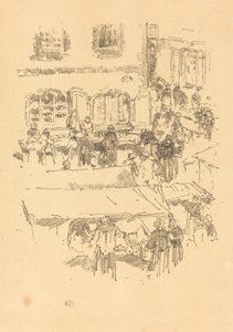 A piactér, Vitre alkotó: James Abbott McNeill Whistler