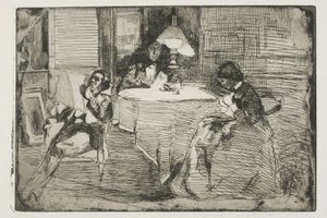 A zeneterem alkotó: James Abbott McNeill Whistler