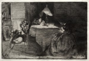 A zenei terem alkotó: James McNeill Whistler
