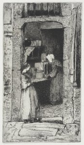 A mustárkereskedő alkotó: James McNeill Whistler