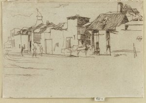 Az Old Swan Brewery, Chelsea alkotó: James Abbott McNeill Whistler