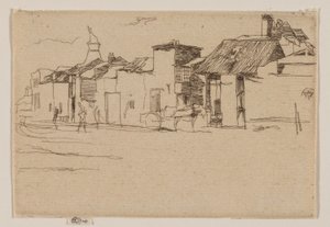 Az Old Swan Brewery, Chelsea alkotó: James Abbott McNeill Whistler
