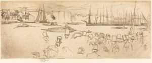 A Penny Boat alkotó: James Abbott McNeill Whistler