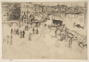 A Riva, 1. sz. alkotó: James McNeill Whistler