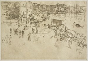 A Riva, 1. szám alkotó: James McNeill Whistler
