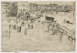 A Riva, 1. szám alkotó: James McNeill Whistler