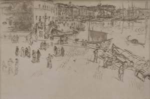 A Riva, 1. sz. alkotó: James McNeill Whistler