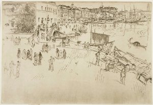 A Riva, 1. sz. alkotó: James McNeill Whistler