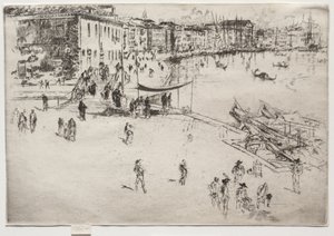A Riva, 2. szám alkotó: James McNeill Whistler