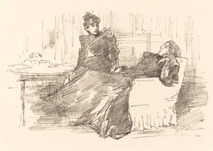 A nővérek alkotó: James Abbott McNeill Whistler