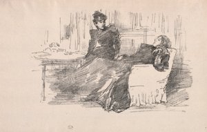 A nővérek alkotó: James McNeill Whistler